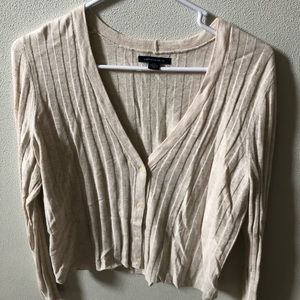 AE Cropped Cardigan Sweater